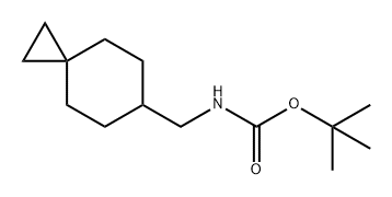 Carbamic acid, N-(spiro[2.5]oct-6-ylmethyl)-, 1,1-dimethylethyl ester Structure