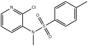 Benzenesulfonamide, N-(2-chloro-3-pyridinyl)-N,4-dimethyl- 구조식 이미지