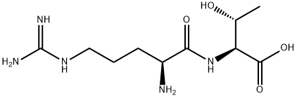 L-Threonine, L-arginyl- Structure