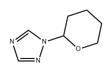 1H-1,2,4-Triazole, 1-(tetrahydro-2H-pyran-2-yl)- 구조식 이미지