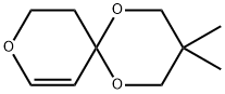 1,5,9-Trioxaspiro[5.5]undec-7-ene, 3,3-dimethyl- 구조식 이미지