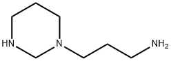 1(2H)-Pyrimidinepropanamine, tetrahydro- Structure