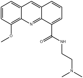 4-Acridinecarboxamide, N-[2-(dimethylamino)ethyl]-5-methoxy- Structure