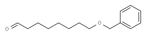 Octanal, 8-(phenylmethoxy)- Structure