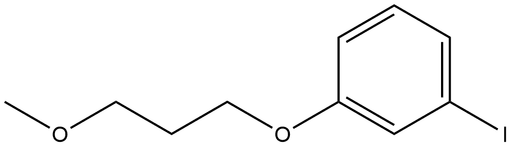 1-Iodo-3-(3-methoxypropoxy)benzene Structure