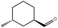 Cyclohexanecarboxaldehyde, 3-methyl-, trans- (9CI) Structure