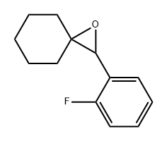 1-Oxaspiro[2.5]octane, 2-(2-fluorophenyl)- Structure
