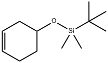 Cyclohexene, 4-[[(1,1-dimethylethyl)dimethylsilyl]oxy]- Structure