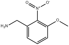 Benzenemethanamine, 3-methoxy-2-nitro- Structure