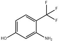 Phenol, 3-amino-4-(trifluoromethyl)- Structure