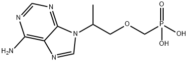 Phosphonic acid, [[2-(6-amino-9H-purin-9-yl)propoxy]methyl]- (9CI) Structure