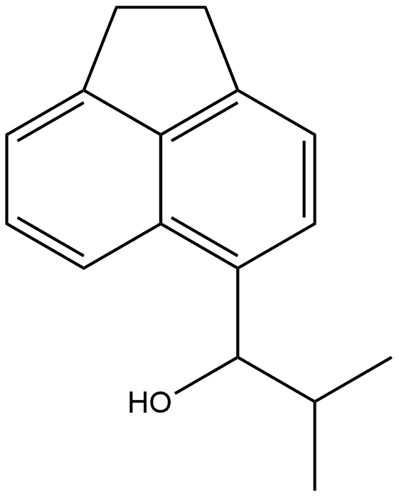 1,2-Dihydro-α-(1-methylethyl)-5-acenaphthylenemethanol Structure