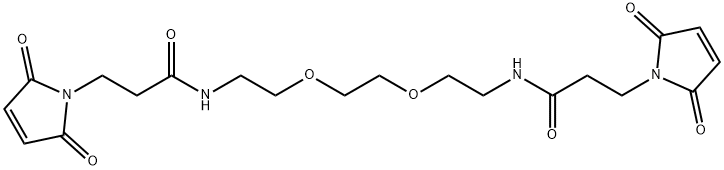 Bis-Mal-PEG2 Structure