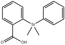 2-(Dimethyl(phenyl)silyl)benzoic acid 구조식 이미지