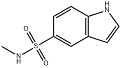 1H-Indole-5-sulfonamide, N-methyl- Structure