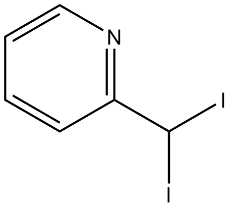 2-(Diiodomethyl)pyridine Structure