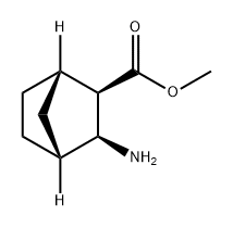 Bicyclo[2.2.1]heptane-2-carboxylic acid, 3-amino-, methyl ester, (1S,2R,3S,4R)- Structure