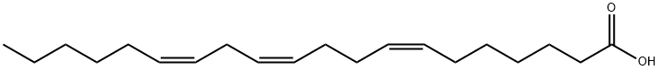 7(Z),11(Z),14(Z)-Eicosatrienoic acid Structure