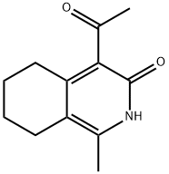 4-Acetyl-1-methyl-5,6,7,8-tetrahydroisoquinolin-3(2H)-one Structure