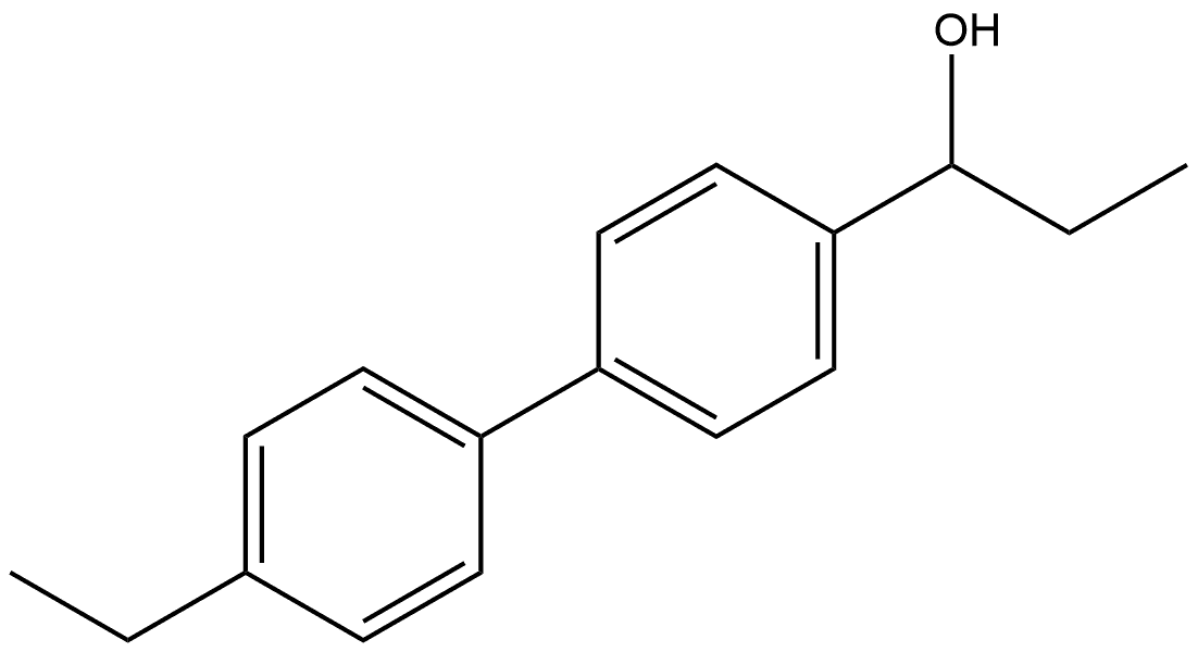 α,4'-Diethyl[1,1'-biphenyl]-4-methanol Structure