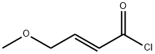 2-Butenoyl chloride, 4-methoxy-, (2E)- Structure