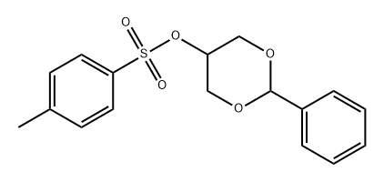 1,3-Dioxan-5-ol, 2-phenyl-, 5-(4-methylbenzenesulfonate) Structure