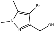 (4-BROMO-1,5-DIMETHYL-1H-PYRAZOL-3-YL)METHANOL(WX192189) Structure