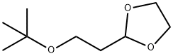 1,3-Dioxolane, 2-[2-(1,1-dimethylethoxy)ethyl]- Structure