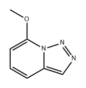 [1,2,3]Triazolo[1,5-a]pyridine, 7-methoxy- Structure