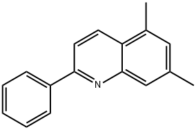 5,7-dimethyl-2-phenylquinoline Structure