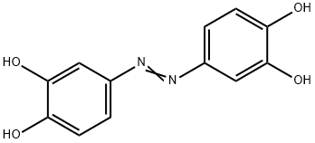 1,2-Benzenediol, 4,4'-azobis- (9CI) Structure