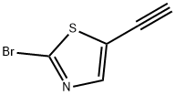 Thiazole, 2-bromo-5-ethynyl- 구조식 이미지