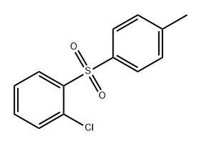 Benzene, 1-chloro-2-[(4-methylphenyl)sulfonyl]- Structure
