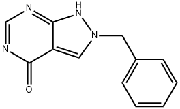 2-Benzyl-1H-pyrazolo[3,4-d]pyrimidin-4(2H)-one 구조식 이미지