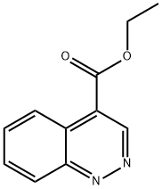 4-Cinnolinecarboxylic acid, ethyl ester Structure