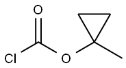 Carbonochloridic acid, 1-methylcyclopropyl ester Structure