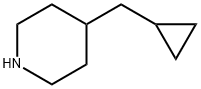 Piperidine, 4-(cyclopropylmethyl)- Structure