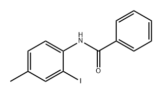 Benzamide, N-(2-iodo-4-methylphenyl)- Structure