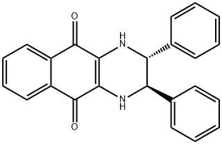 Benzo[g]quinoxaline-5,10-dione, 1,2,3,4-tetrahydro-2,3-diphenyl-, trans- (9CI) 구조식 이미지