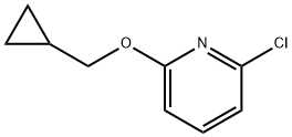 2-Chloro-6-(cyclopropylmethoxy)pyridine Structure