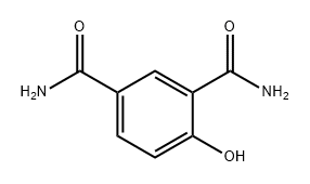 1,3-Benzenedicarboxamide, 4-hydroxy- Structure