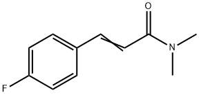 3-(4-Fluorophenyl)-N,N-dimethyl-2-propenamide Structure