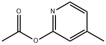 2-Pyridinol, 4-methyl-, 2-acetate Structure