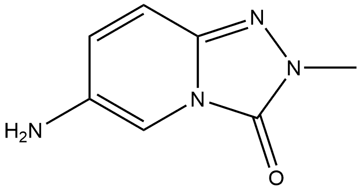 6-amino-2-methyl-[1,2,4]triazolo[4,3-a]pyridin-3(2H)-one Structure