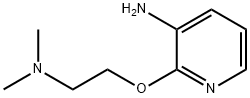 3-Pyridinamine, 2-[2-(dimethylamino)ethoxy]- Structure