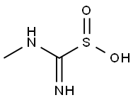 Methanesulfinic acid, 1-imino-1-(methylamino)- Structure