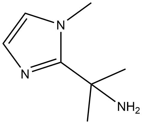 1H-Imidazole-2-methanamine, α,α,1-trimethyl- 구조식 이미지