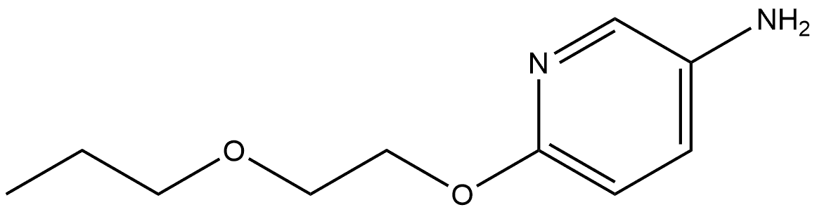 6-(2-Propoxyethoxy)-3-pyridinamine Structure