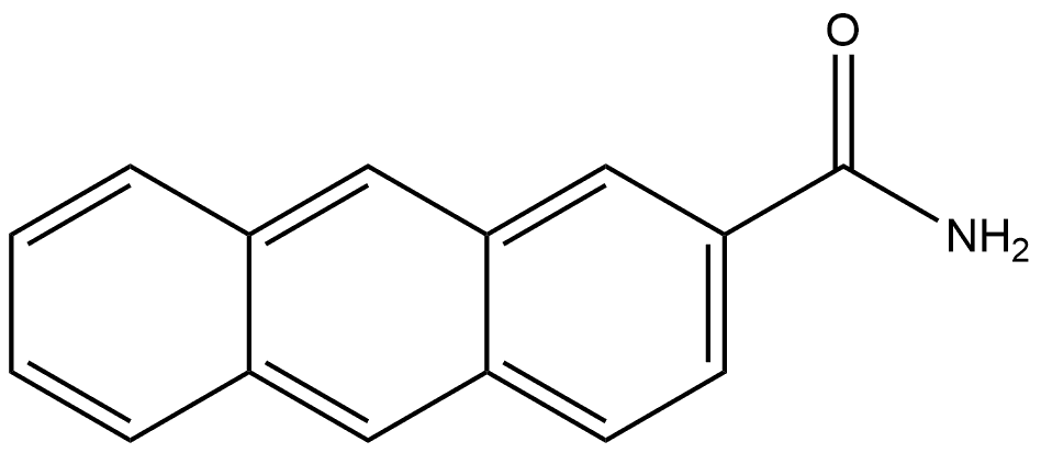 2-Anthracenecarboxamide Structure