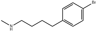 Benzenebutanamine, 4-bromo-N-methyl- Structure